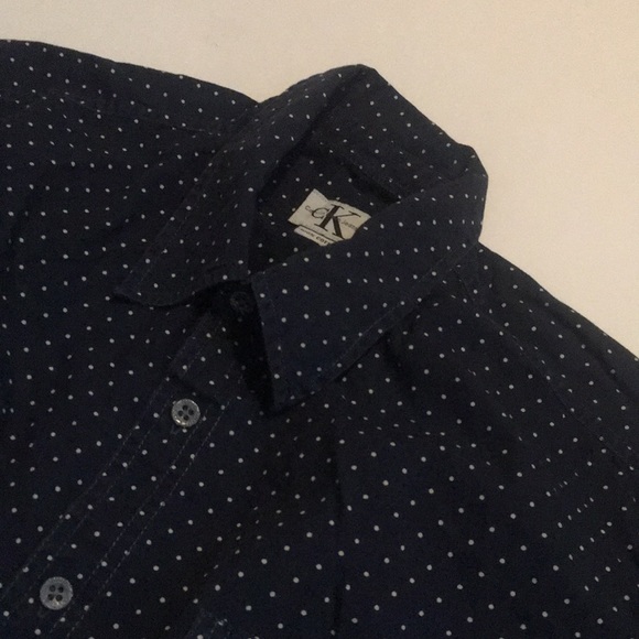 Calvin Klein button up/collar - Picture 6 of 8